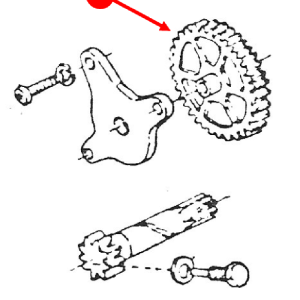Pump drive gear