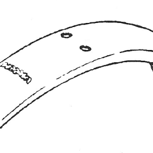 Green Plastic Front fender for the Model 99 & 02 Road Toads