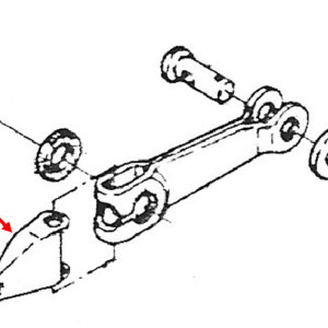 Front stop light switch arm