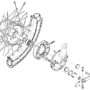 Front wheel assembly Model 01