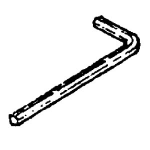 Socket head screw wrench