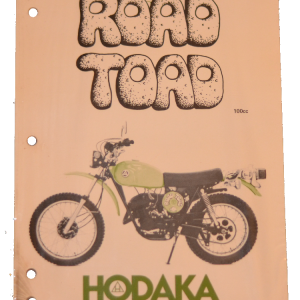 Used Original stock Hodaka illustrated parts schematics for the Model 99 (7 x 10")
