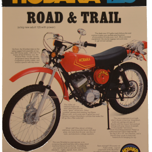 Hodaka 8 1/2" x 11" sales flier for the Model 03