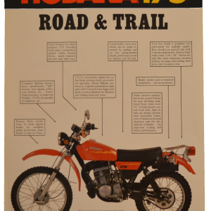 Hodaka 8 1/2" x 11" sales flier for the Model 61