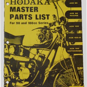 Original stock Hodaka illustrated parts schematics for the Models 90 92 92B 93
