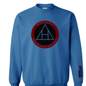 Hodaka Logo Heather Royal Blue Sweatshirt