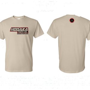 Hodaka Parts Inc logo Sand Color T-shirt