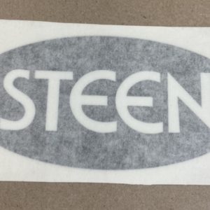 Oval Steen Decal