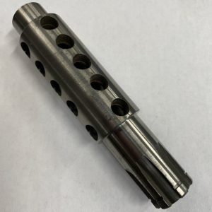 Ace 90 Racing (5 Speed) and Ace 100 Counter shaft with snap-ring for holding sprocket. Used on Model 92 and early 92B.