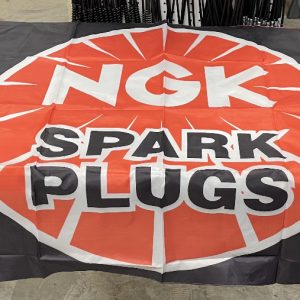NGK Black Cloth Banner
