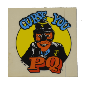 Curse You PQ Decal - 2 1/4" x2 1/4"