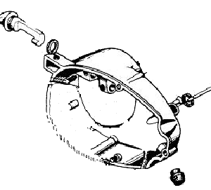 Used clutch cover assembly Models 92, 92B, 92B+, 94, 95 and the Model 96 Dirt Squirt