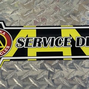 Hodaka Service Department (Right) Sign 17" x 5"