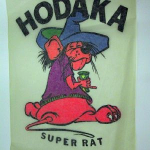 Super Rat iron on transfer  8" x 11"