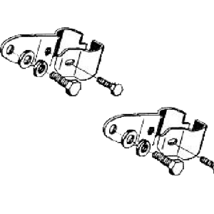 Used headlight holder bracket assembly Model 92B 92B+