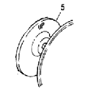 Used air cleaner element cover Model 94 96