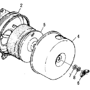 Reconditioned air cleaner assembly Model 94 94A