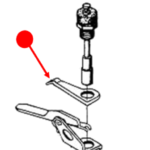 Starter lever spring