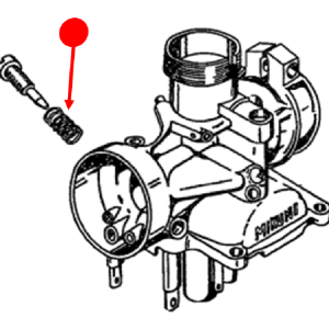 Pilot air screw spring