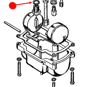 Float valve seat gasket