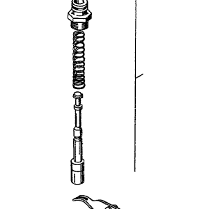 Starter plunger unit
