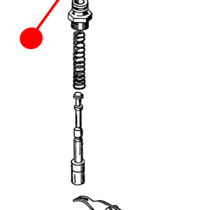 Starter plunger rubber cover