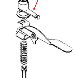 Starter lever spring