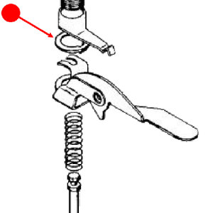 Starter lever washer